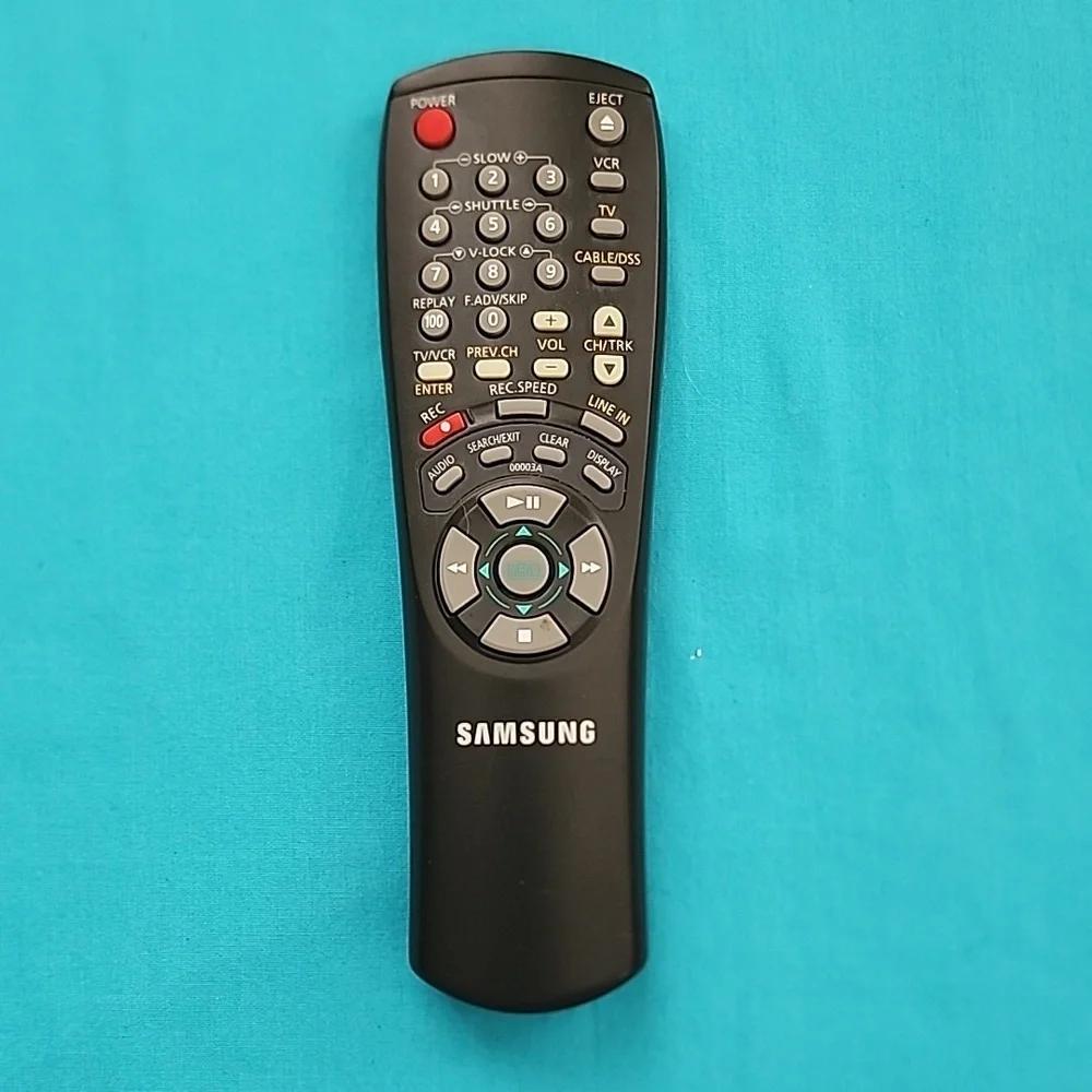 Samsung VCR Remote Control 00003A